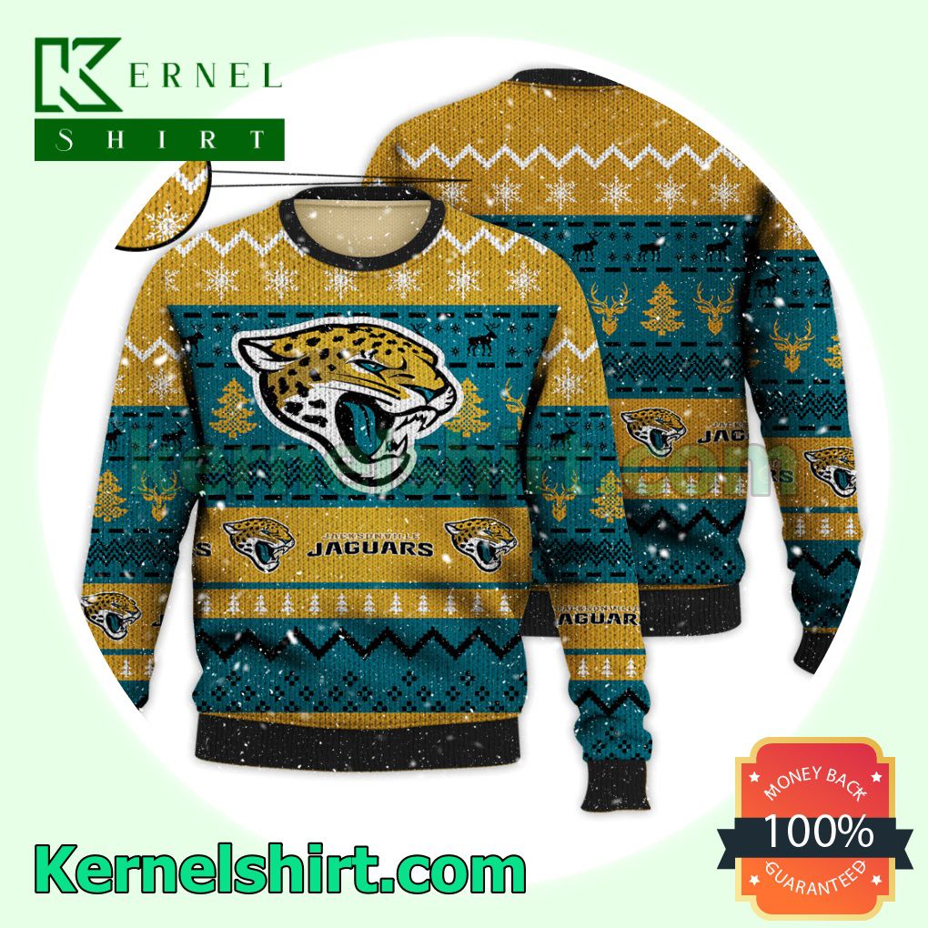 Jacksonville Jaguars NFL Funny Knitted Christmas Jumper