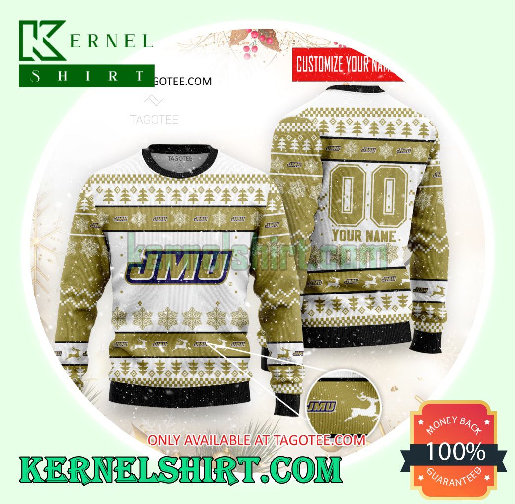 James Madison Rugby Club Xmas Knit Sweaters