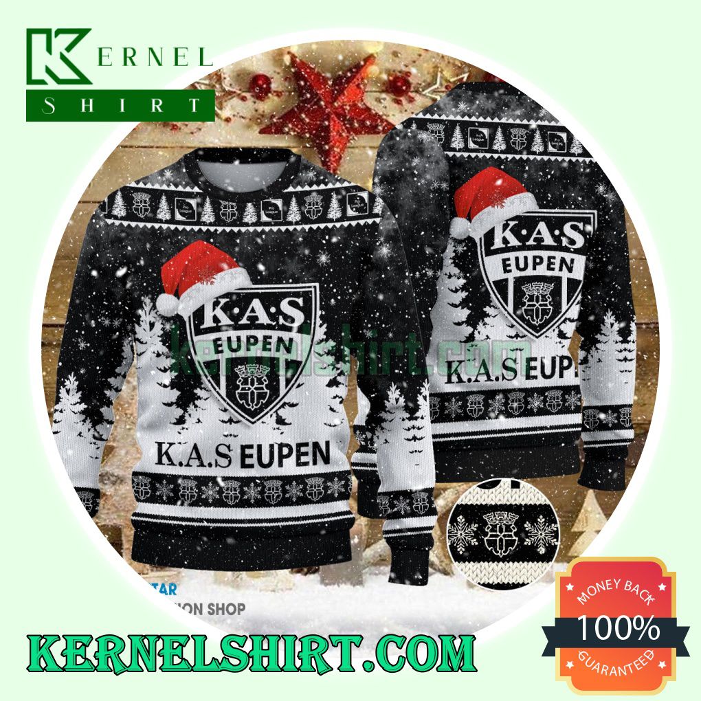 K.A.S. Eupen Club Santa Hat Xmas Knit Sweaters