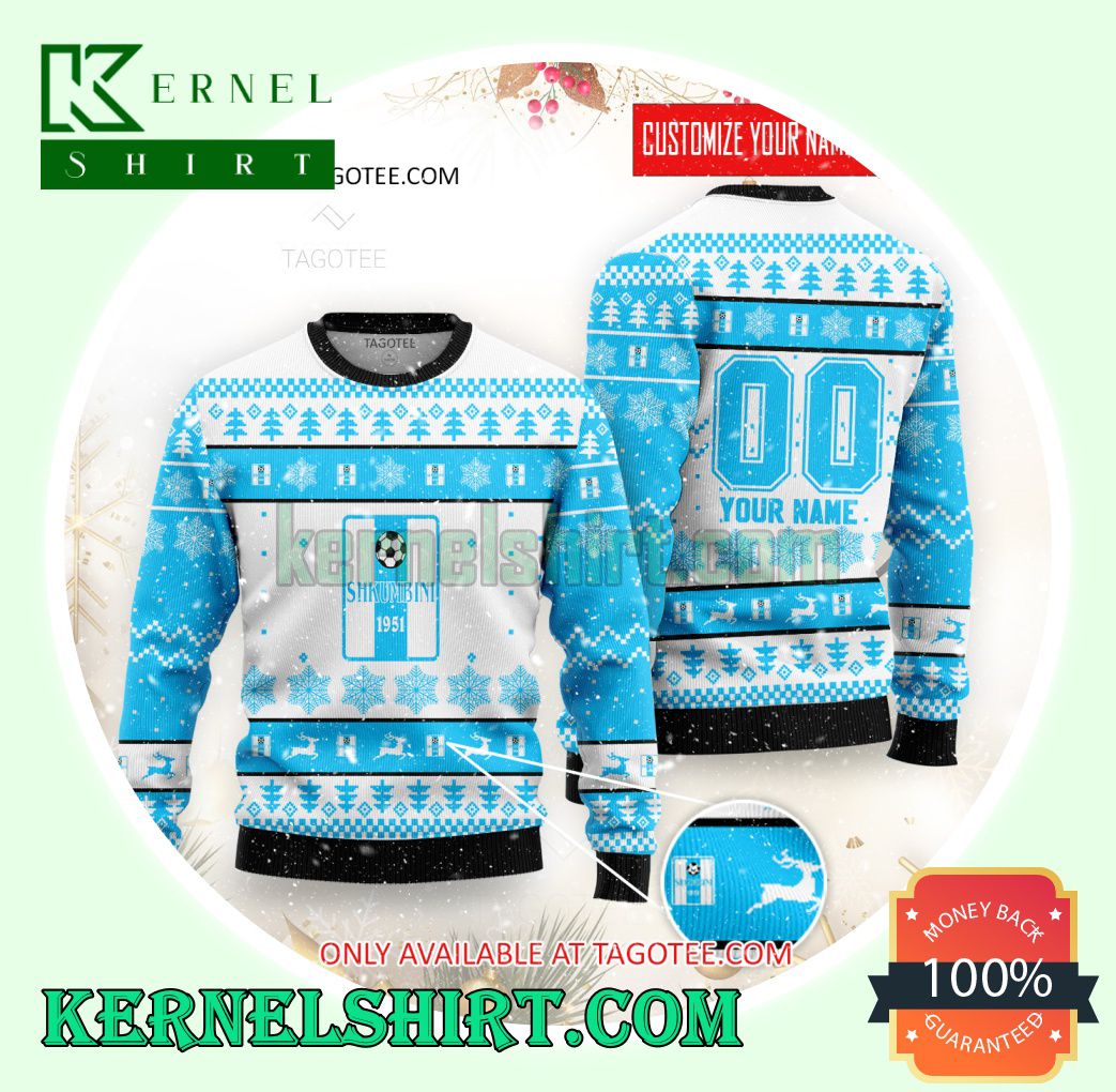 KS Shkumbini Logo Xmas Knit Sweaters