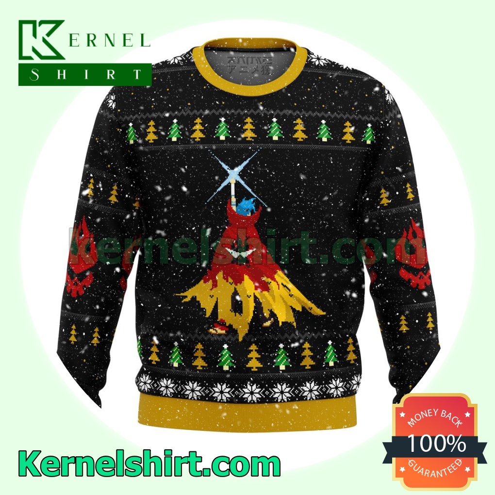 Kamina Tengen Toppa Gurren Lagann Knitted Christmas Jumper