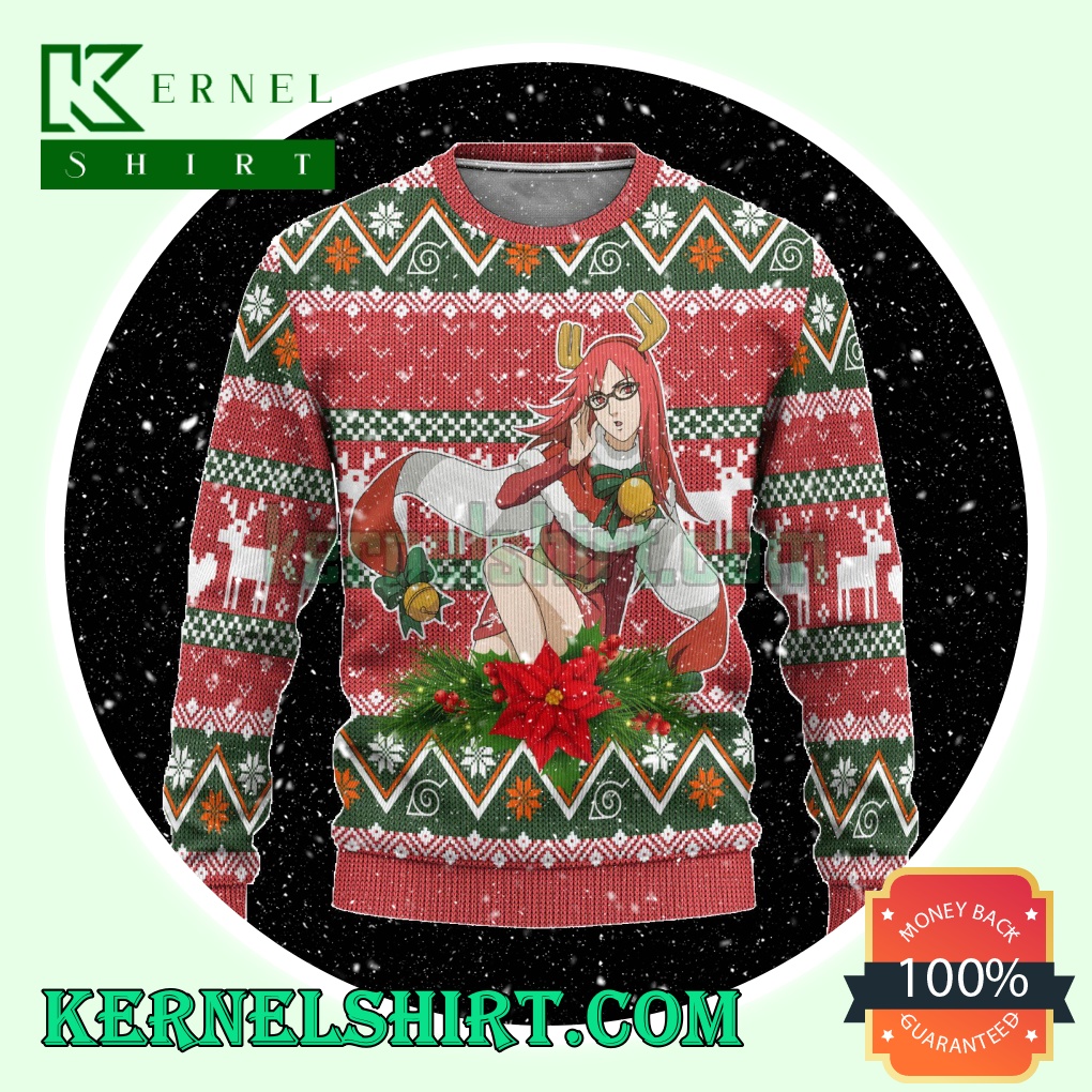 Karin Custom Naruto Anime Xmas Gift Knitting Christmas Sweatshirts