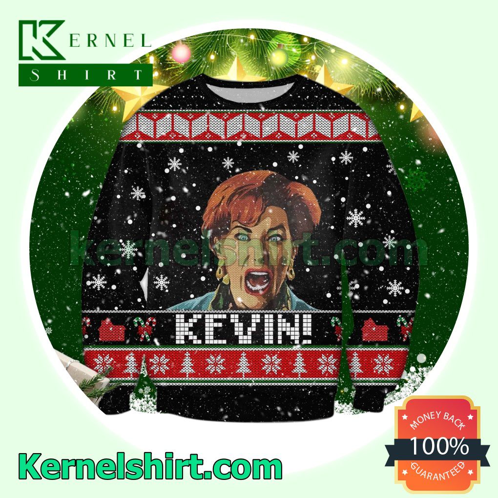 Kate McCallister Home Alone Kevin Knitted Christmas Jumper