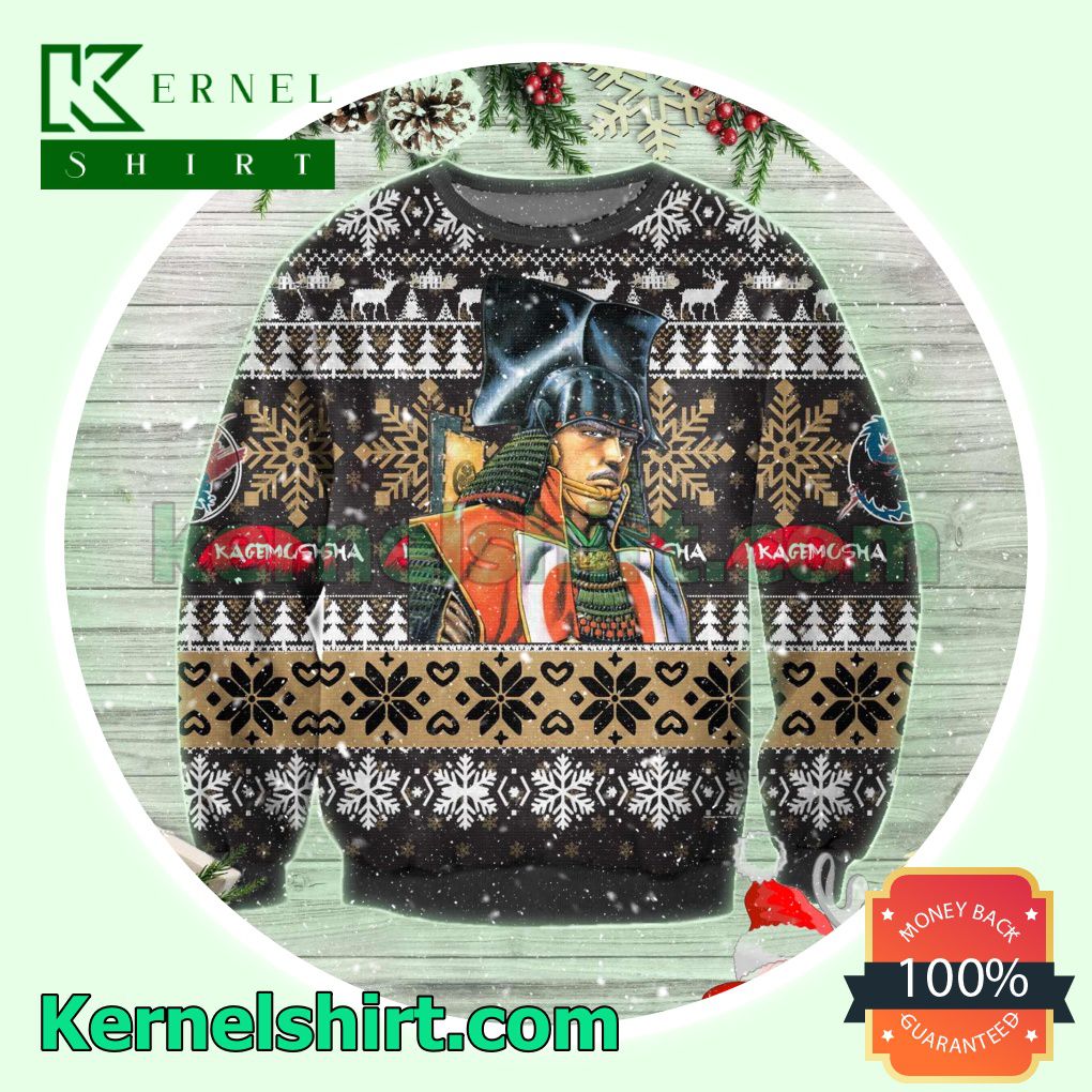 Katsuyori Takeda Kagemusha Christmas Xmas Knitted Sweaters