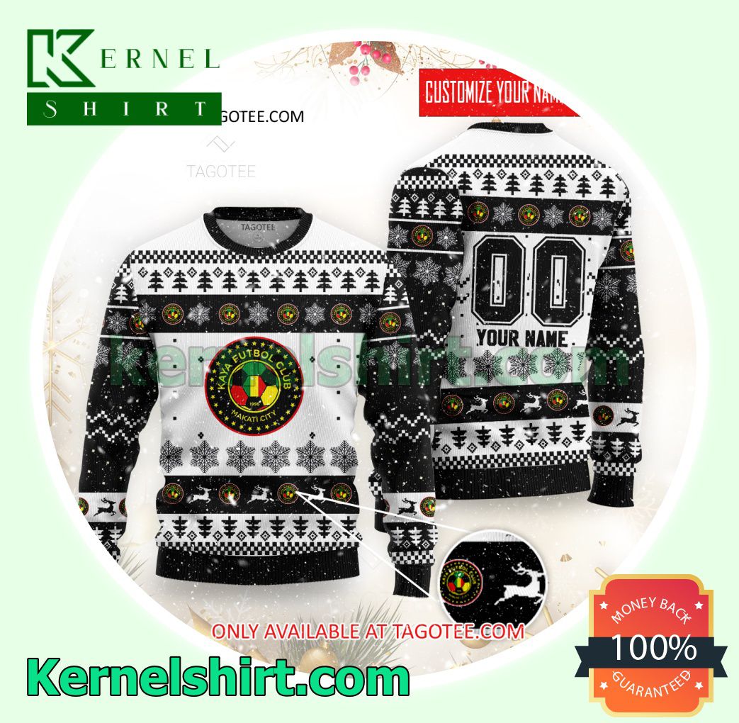 Kaya FC Logo Xmas Knit Sweaters