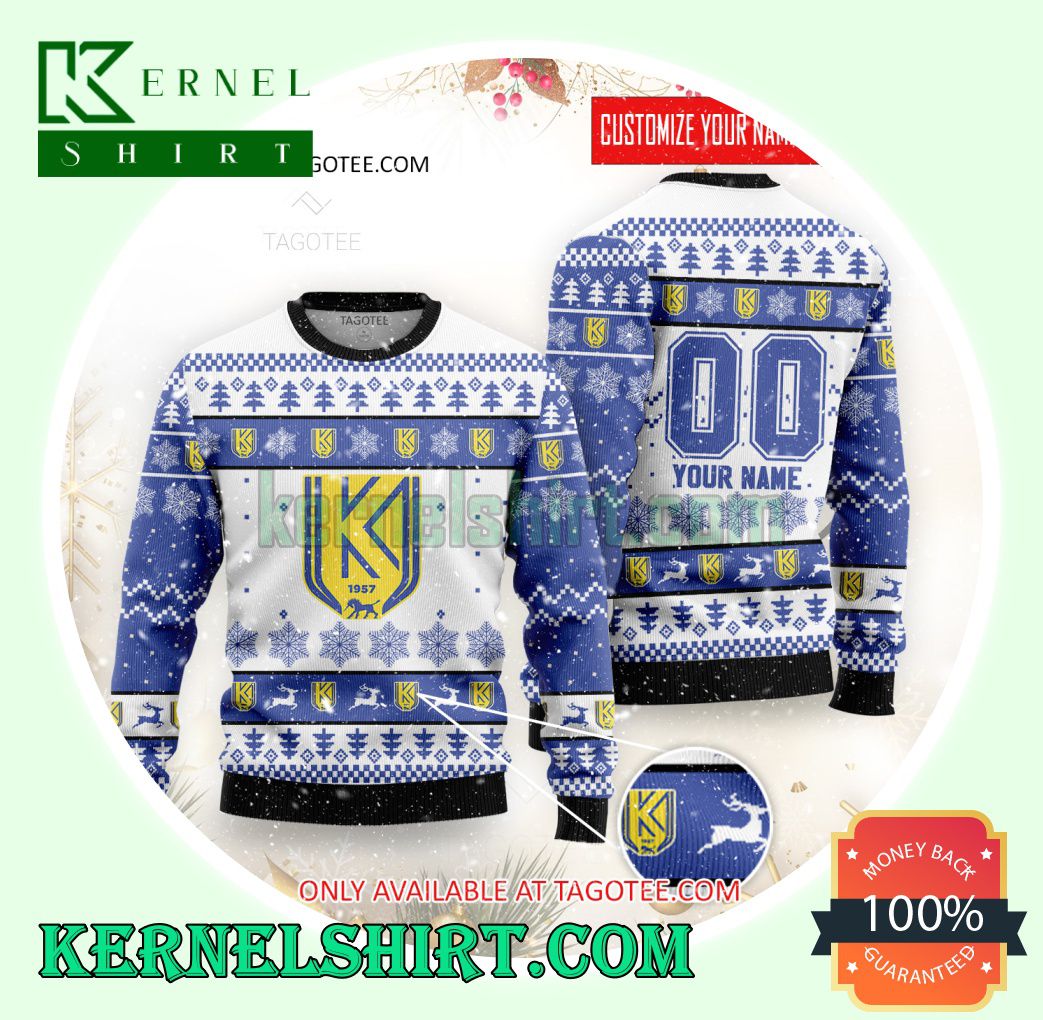Kazincbarcikai SC Logo Xmas Knit Sweaters