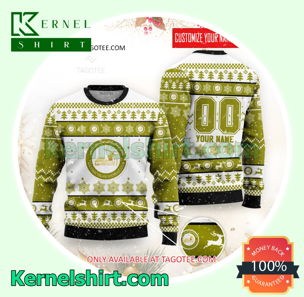 Khooshe Talaee Logo Xmas Knit Sweaters