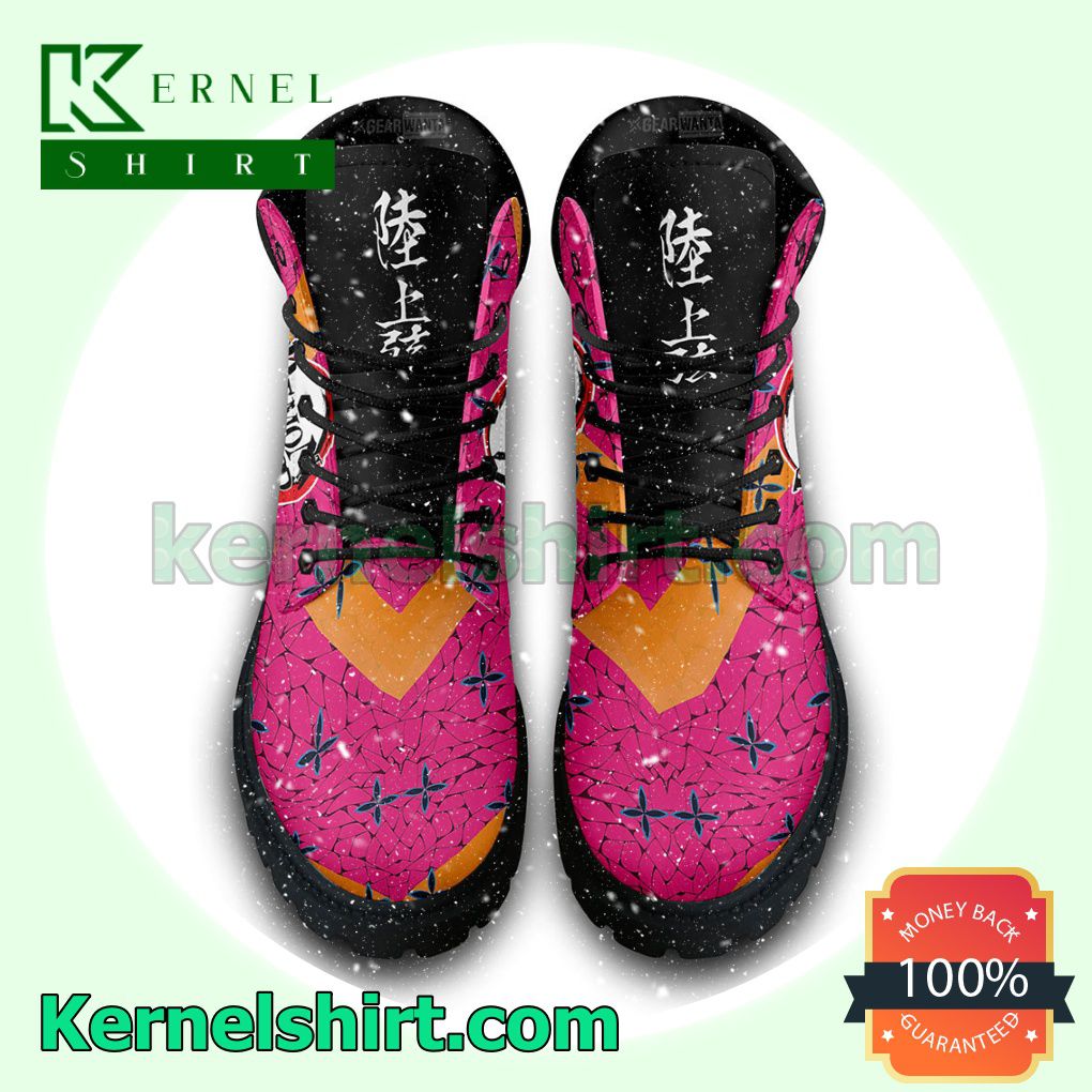Kimetsu Daki Winter Leather Boots a