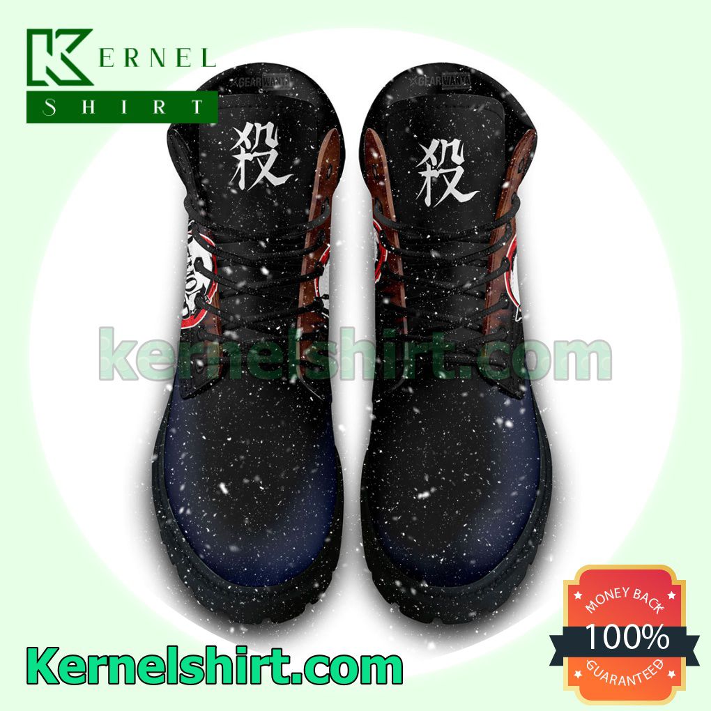 Kimetsu Inosuke Winter Leather Boots a