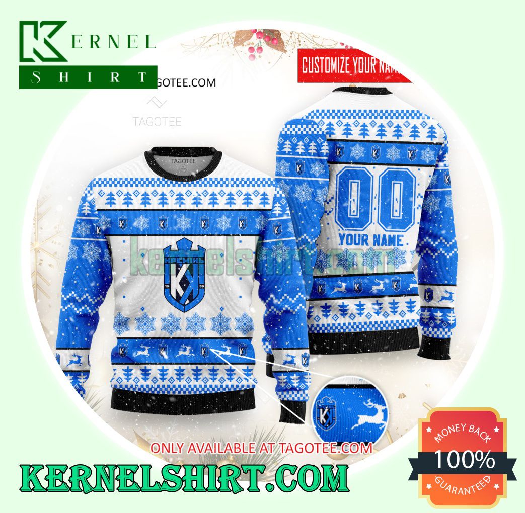 Kremin Kremenchuk Logo Xmas Knit Sweaters