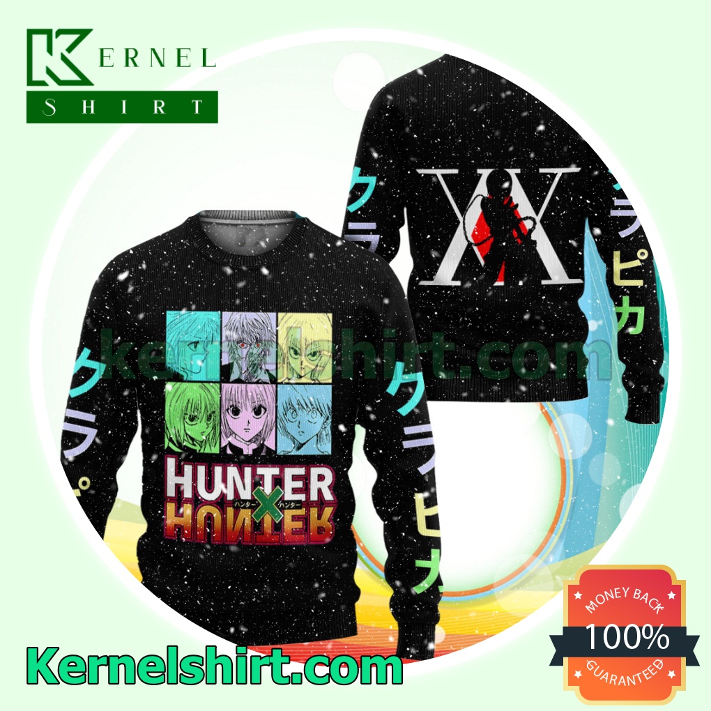 Kurapika Hunter X Hunter Anime Knitted Christmas Jumper