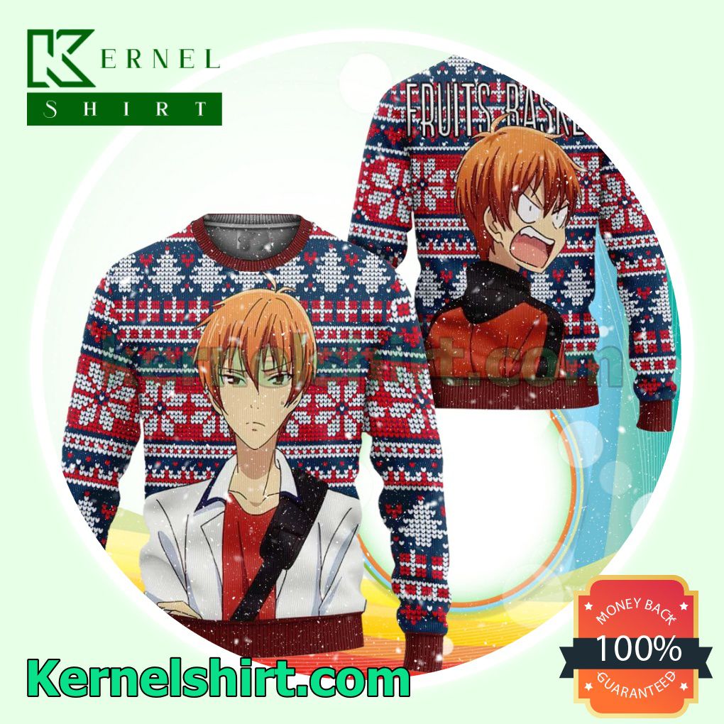 Kyo Sohma Fruits Basket Anime Knitted Christmas Jumper