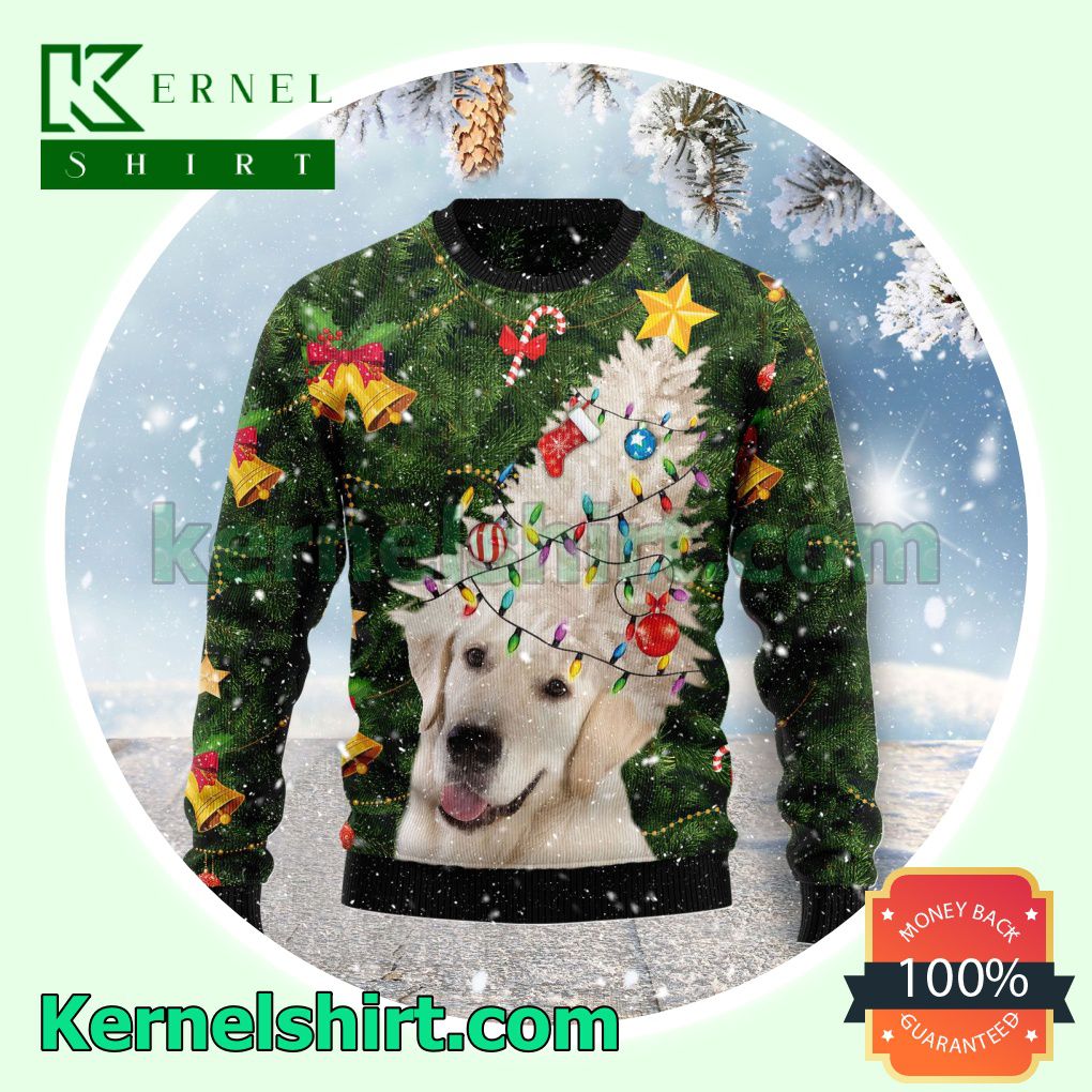 Labrador Retriever Noel Tree Xmas Knitted Sweaters