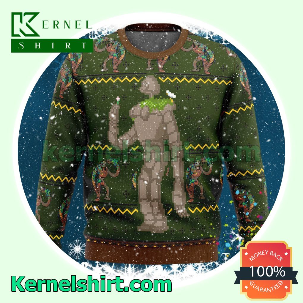 Laputan Robot Soldier Castle In The Sky Anime Knitted Christmas Jumper