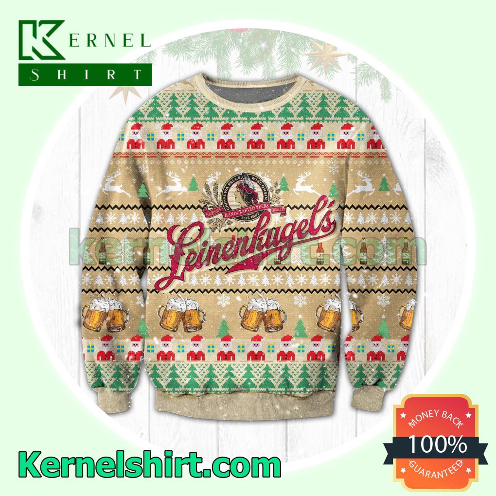 Leinenkugel's Beer Knitted Christmas Sweatshirts