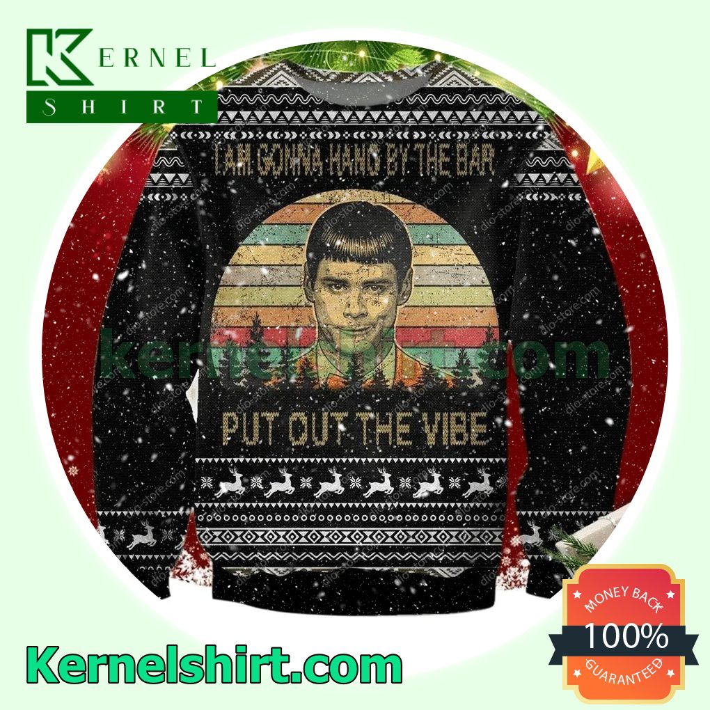 Lloyd Christmas Put Out The Vibe Dumb And Dumber To Comedy Xmas Knitted Sweaters