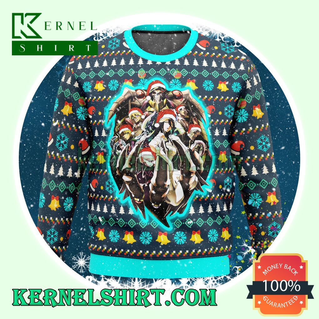 Master Of The Dark Guild Overlord Knitting Christmas Sweatshirts