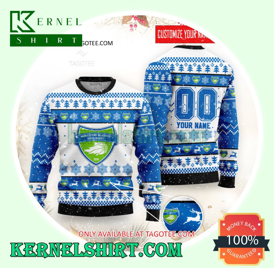 Merkezefendi Logo Xmas Knit Sweaters