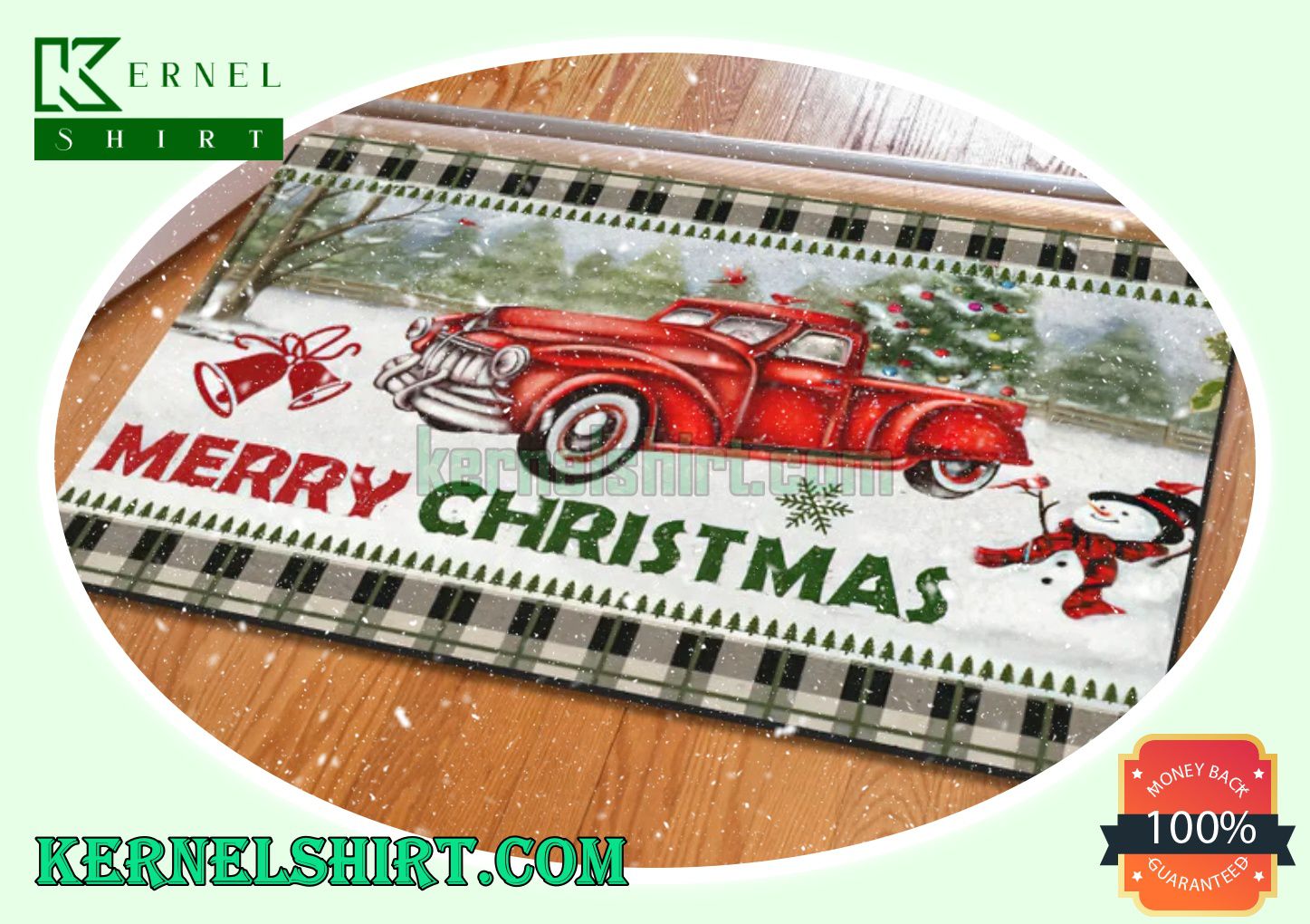 Merry Christmas Decorative Welcome Mats a