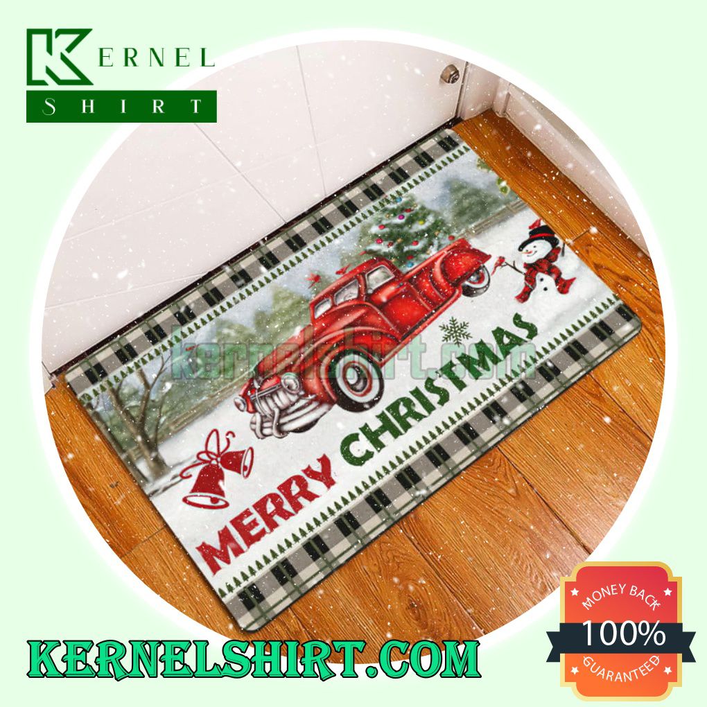 Merry Christmas Decorative Welcome Mats