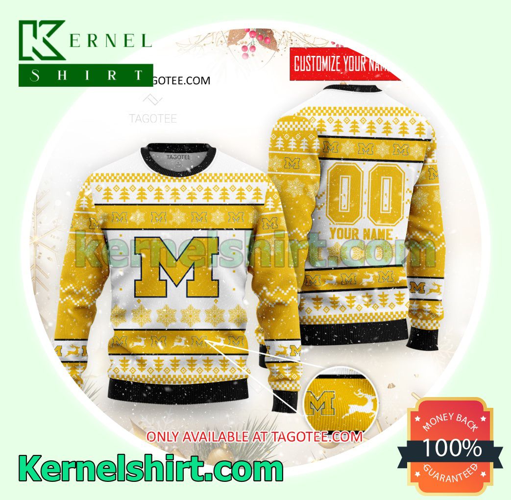 Michigan Wolverines Hockey Club Knit Sweaters