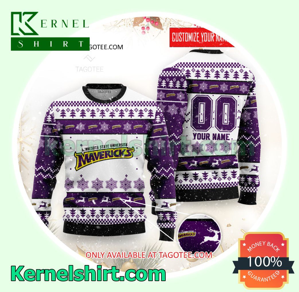 Minnesota State Mavericks Hockey Club Knit Sweaters