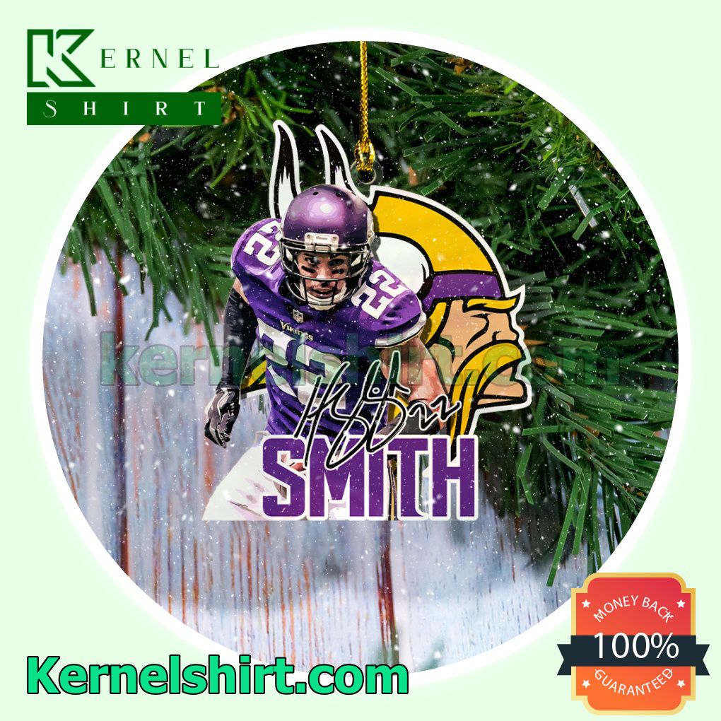 Minnesota Vikings - Harrison Smith Fan Holiday Ornaments a