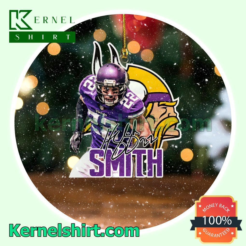 Minnesota Vikings - Harrison Smith Fan Holiday Ornaments