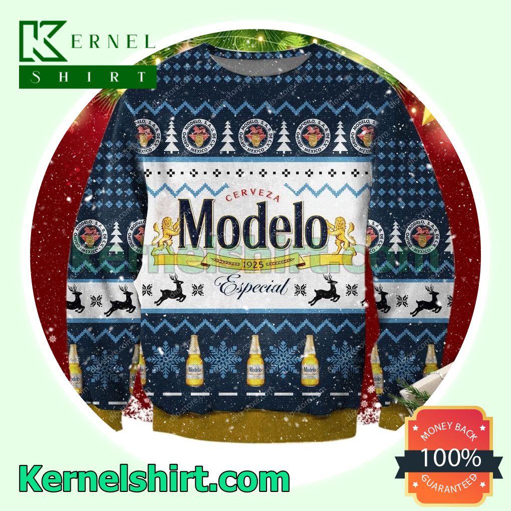 Modelo Especial Cerveza 1925 Knitted Christmas Jumper