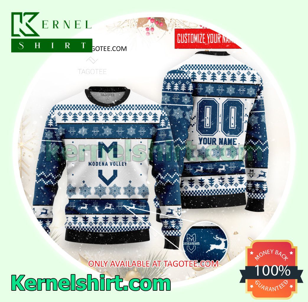 Modena Volleyball Club Xmas Knit Sweaters