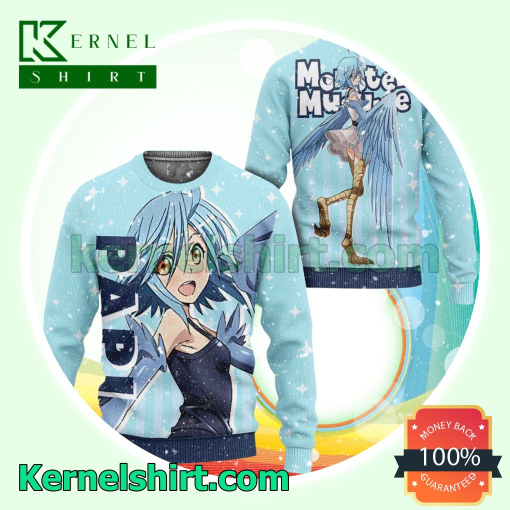 Monster Musume Papi Daily Life With A Monster Girl Anime Knitted Christmas Jumper