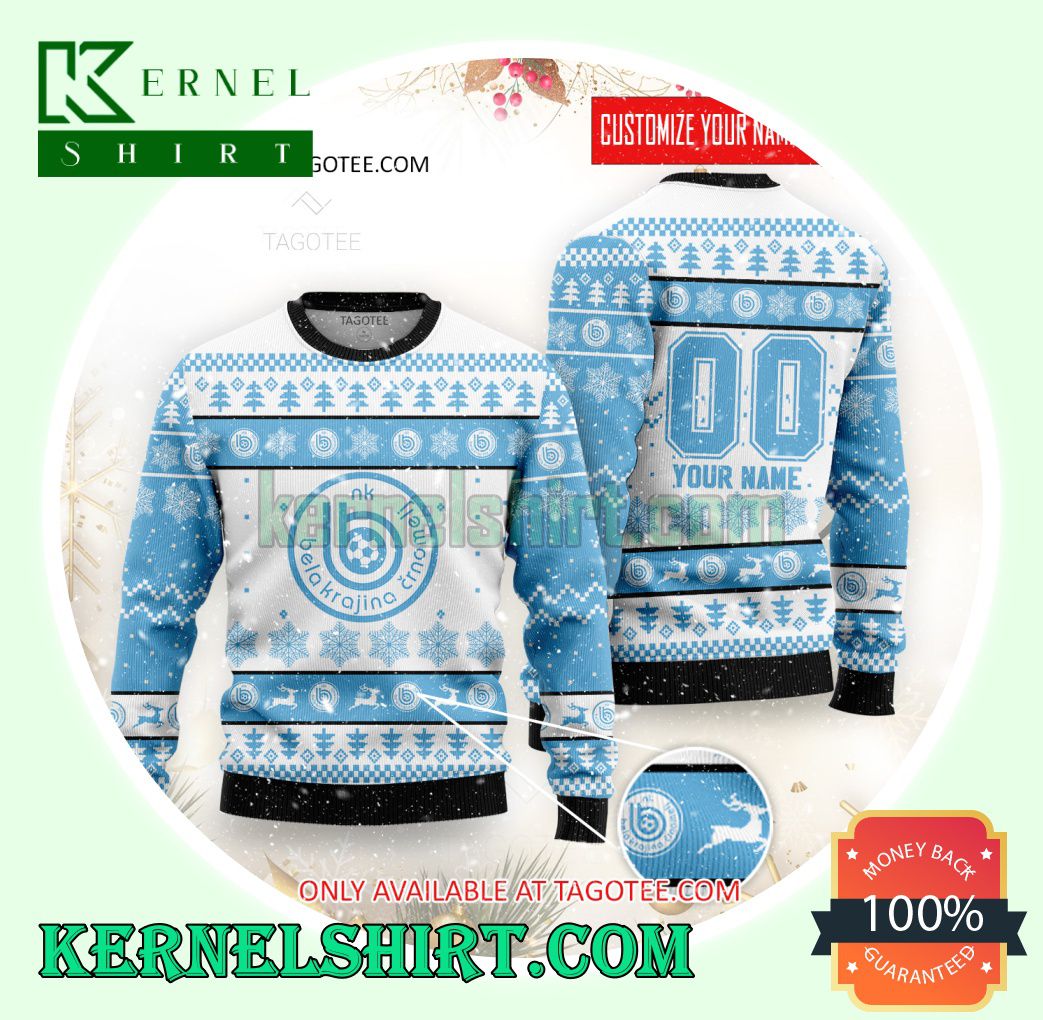 NK Bela Krajina Logo Xmas Knit Sweaters