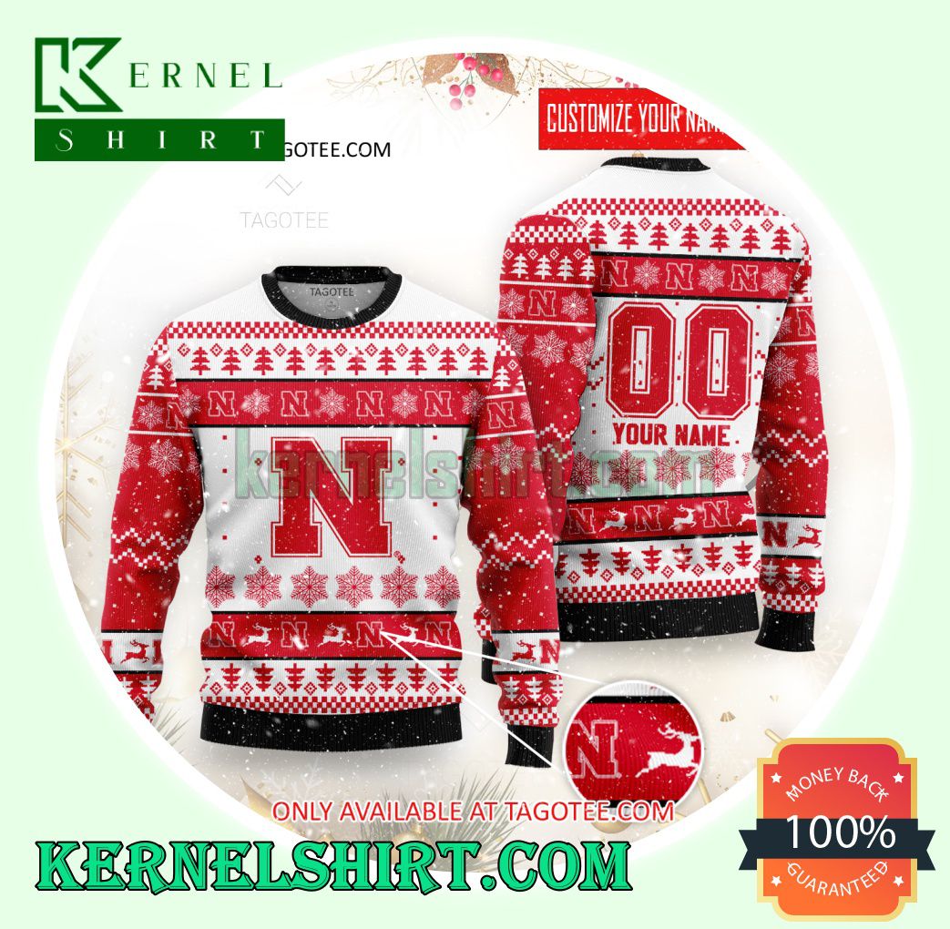 Nebraska Rugby Club Xmas Knit Sweaters