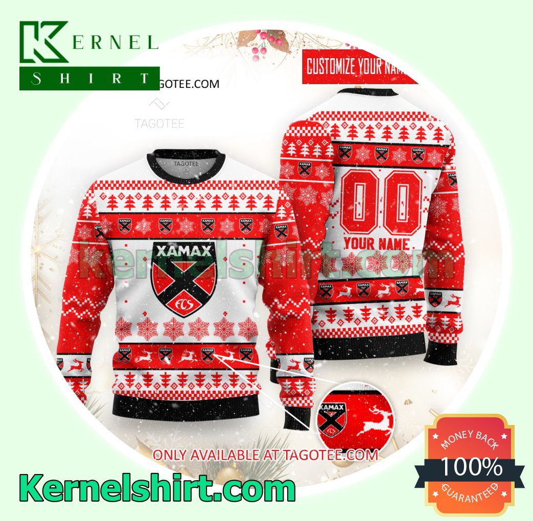 Neuchâtel Xamax Logo Xmas Knit Sweaters