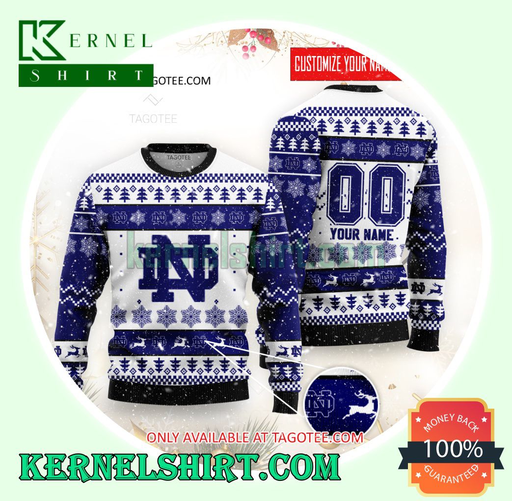 Notre Dame Rugby Club Xmas Knit Sweaters