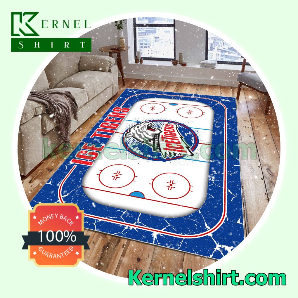 Nurnberg Ice Tigers Fan Rectangle Rug