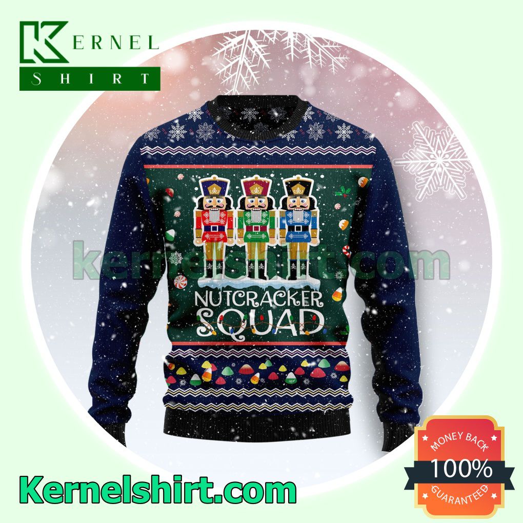 Nutcracker Squad Xmas Knitted Sweaters