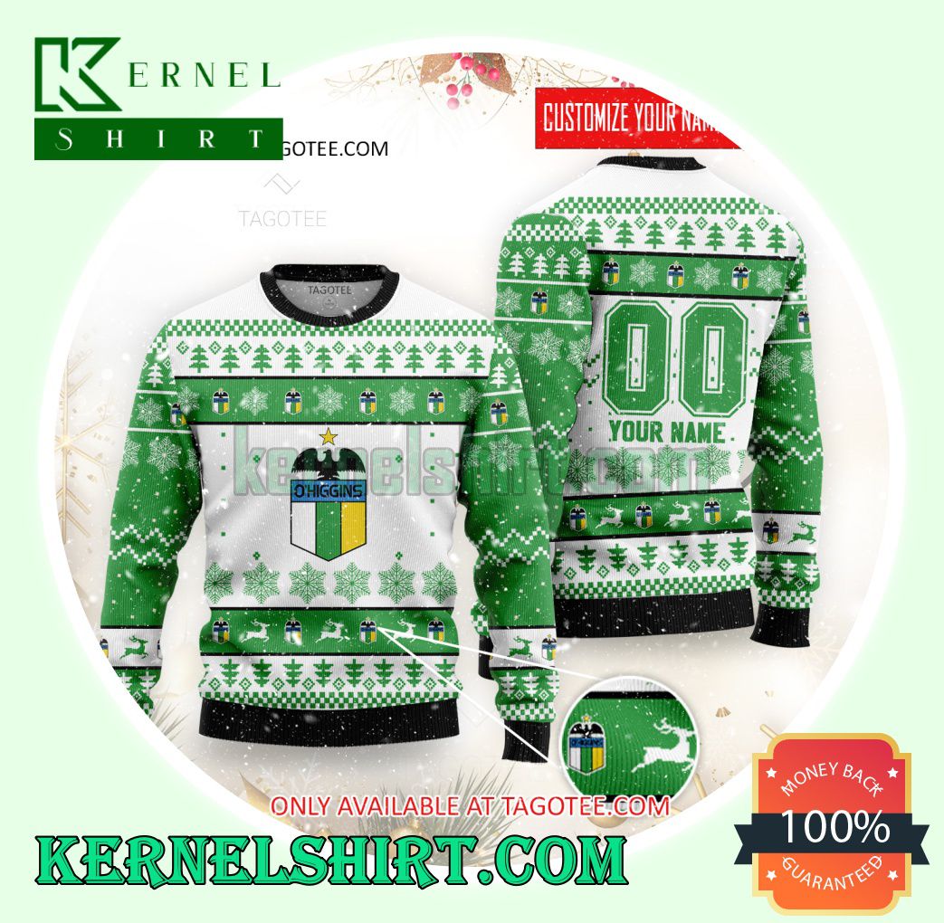 O'Higgins FC Logo Xmas Knit Sweaters