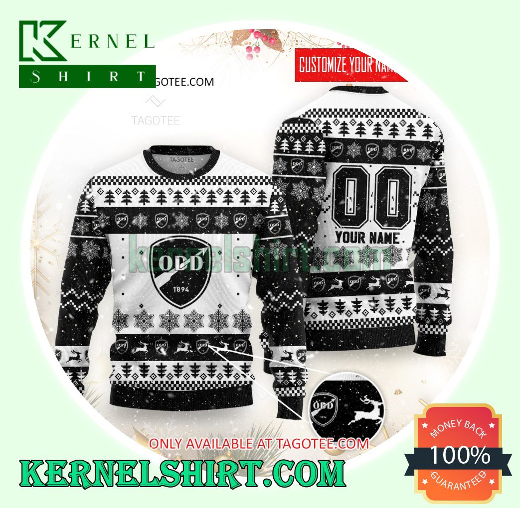 Odds BK Logo Xmas Knit Sweaters