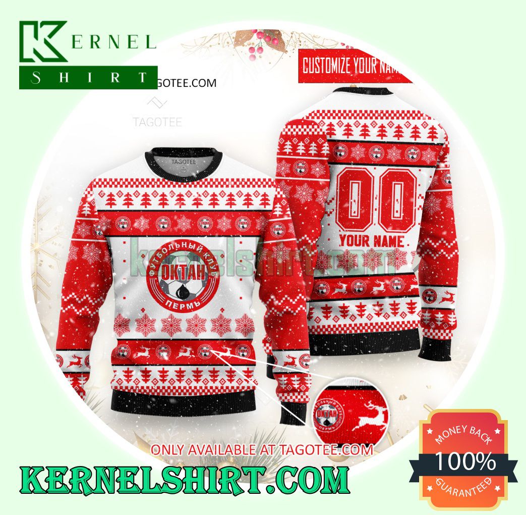 Oktan Perm Logo Xmas Knit Sweaters