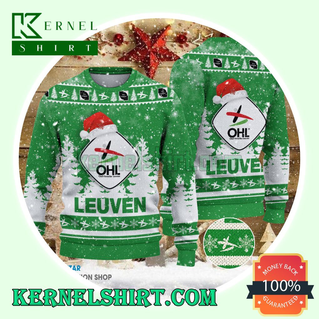 Oud-Heverlee Leuven Club Santa Hat Xmas Knit Sweaters