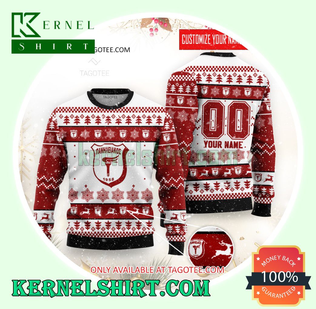 Paniliakos Logo Xmas Knit Sweaters