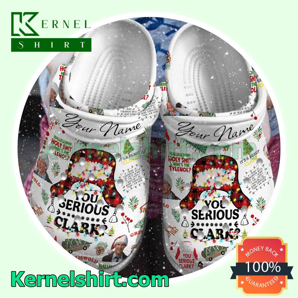 Personalized You Serious Clark Clogs Slippers Sandals