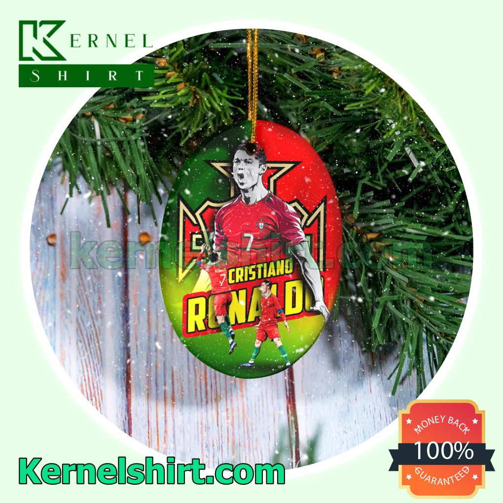 Portugal - Cristiano Ronaldo Fan Holiday Ornaments