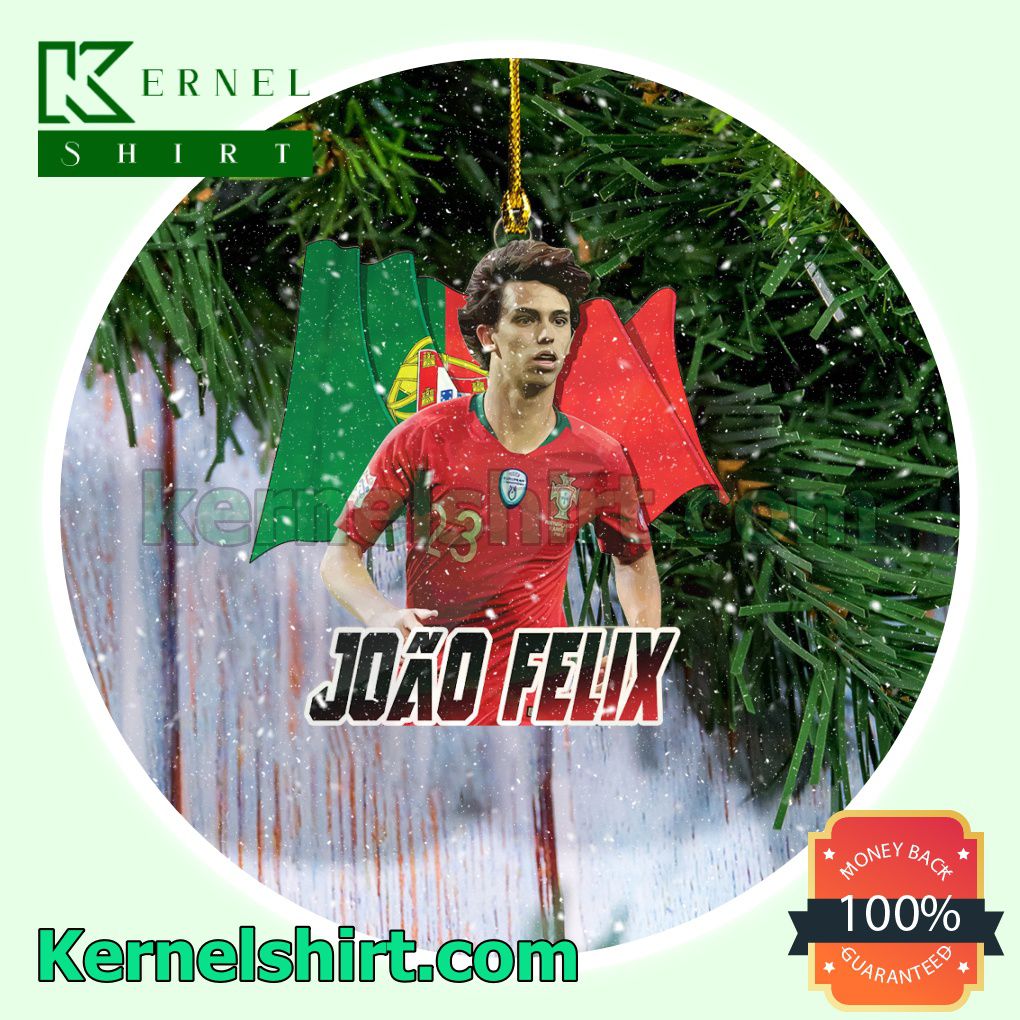 Portugal - Joao Felix Fan Holiday Ornaments a