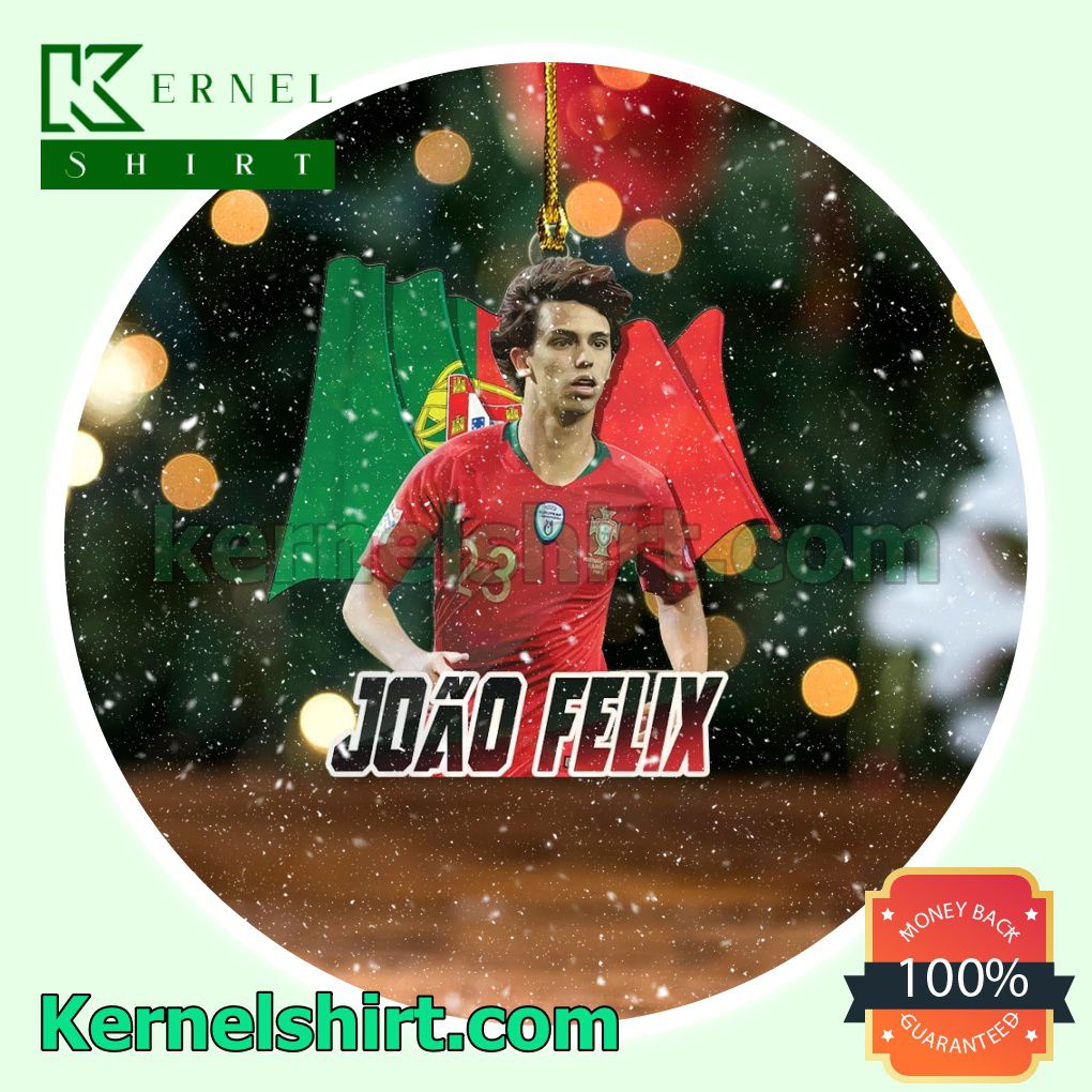 Portugal - Joao Felix Fan Holiday Ornaments