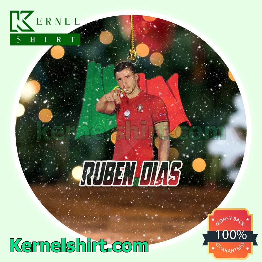 Portugal - Ruben Dias Fan Holiday Ornaments