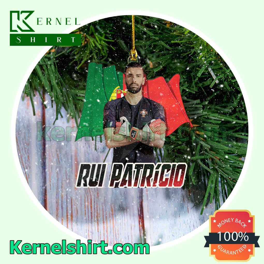 Portugal - Rui Patricio Fan Holiday Ornaments a