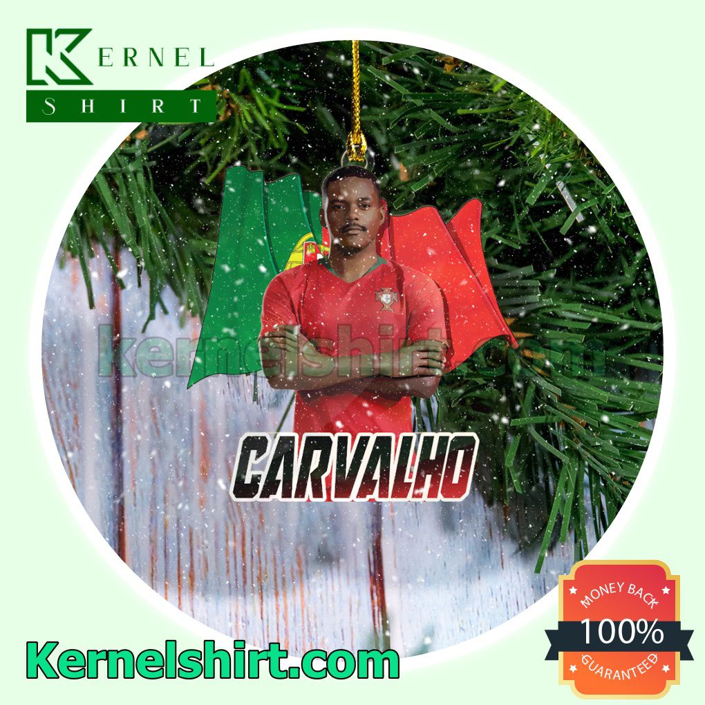 Portugal - William Carvalho Fan Holiday Ornaments a