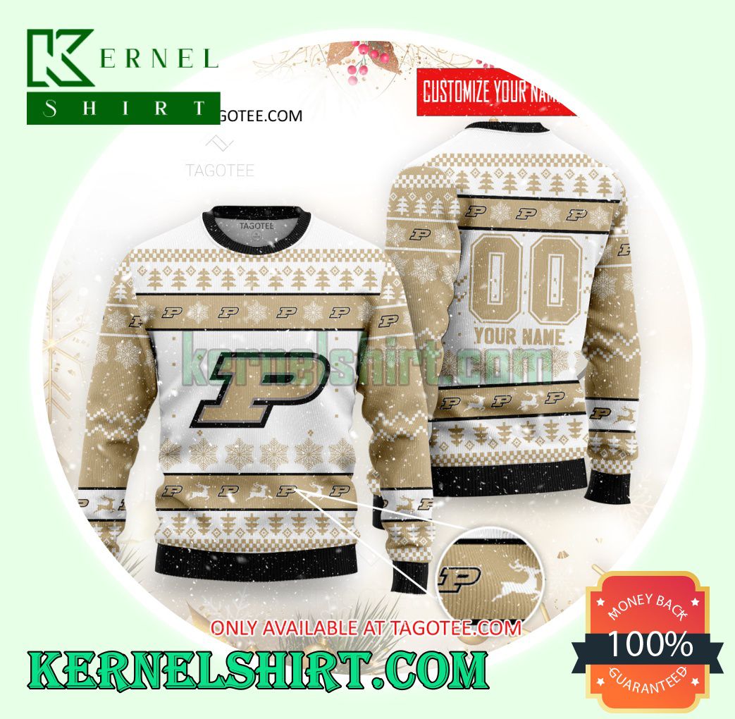 Purdue Rugby Club Xmas Knit Sweaters